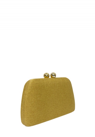 clutch bolsa beige
