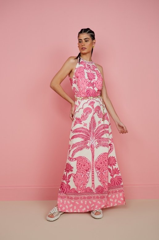 Vestido de lã longo on sale