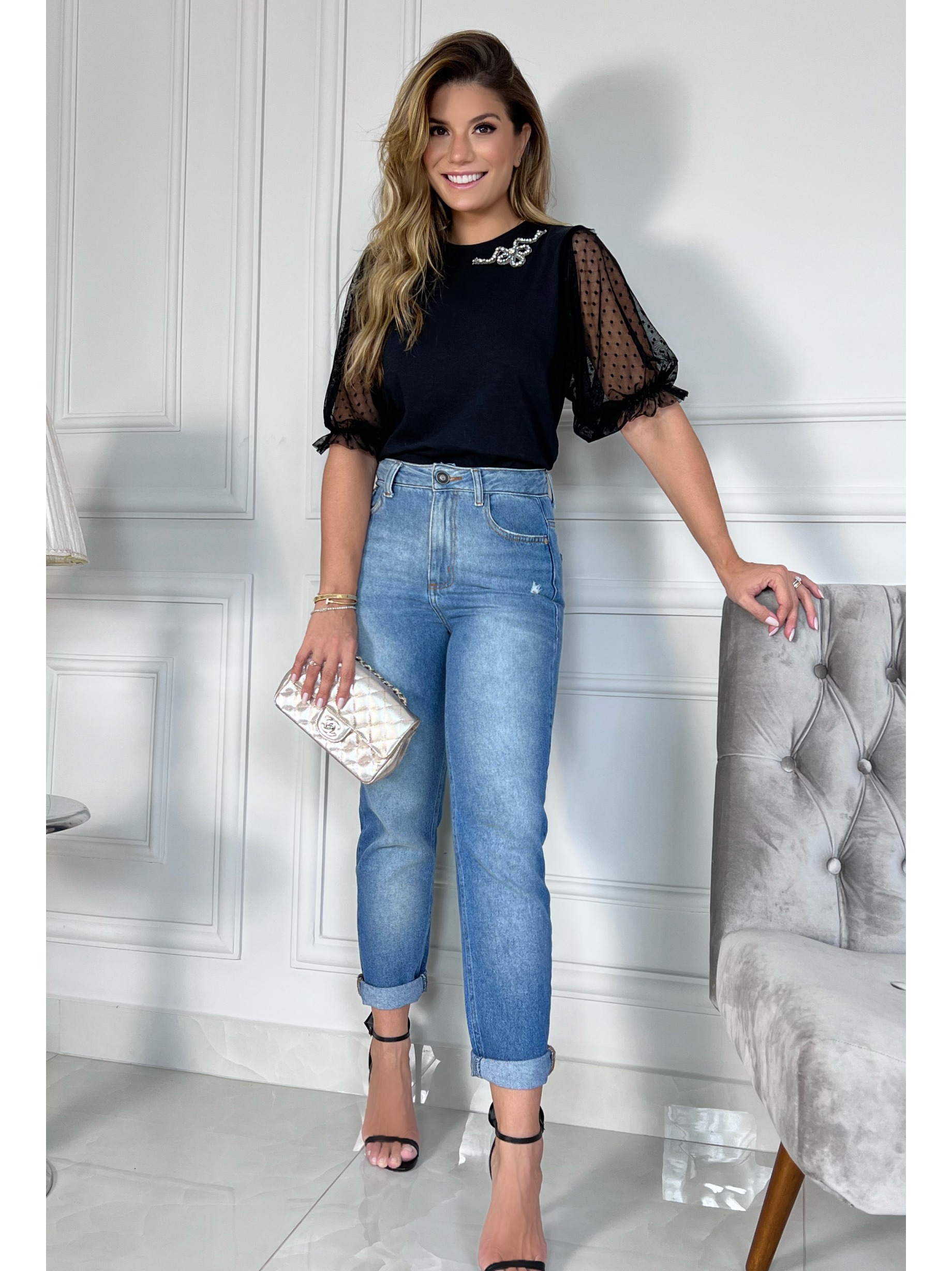 CAL A JEANS MOM NOT WASHED