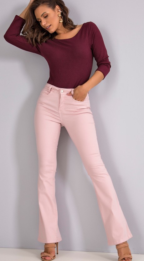 jeans color rosa